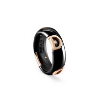 Ringe Damiani Dame D.Icon in Keramik Diamante 0.007 Ct 20087240 - 20087240